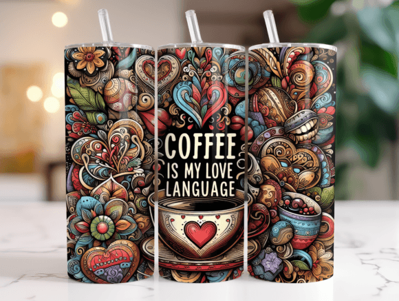 Boho Coffee Graphics & Tumbler Wraps