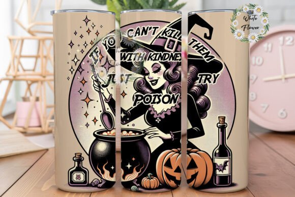 If You Can't Kill Them with Kindness, Halloween Witch Graphics