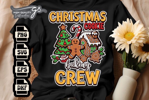Xmas Cookie Baking Crew SVG: Crafts & Graphics for Real Publishing